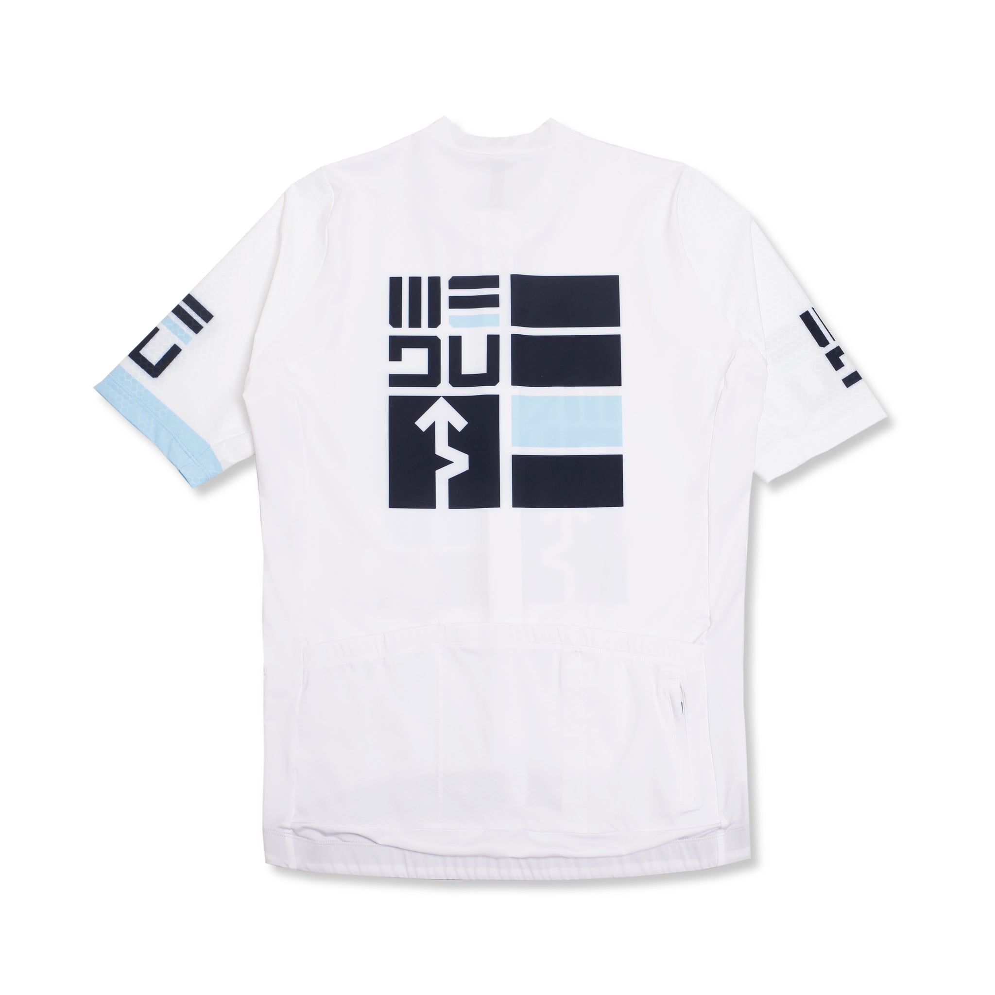 WEDŪ Pro White and Navy Jersey